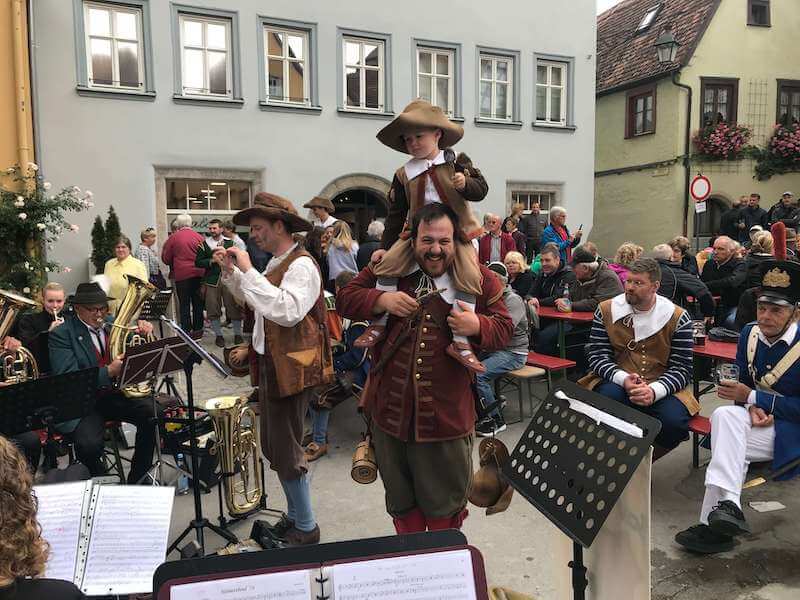 ドイツのイベント◆ローテンブルクの中世祭り◆まるでドラクエの世界！